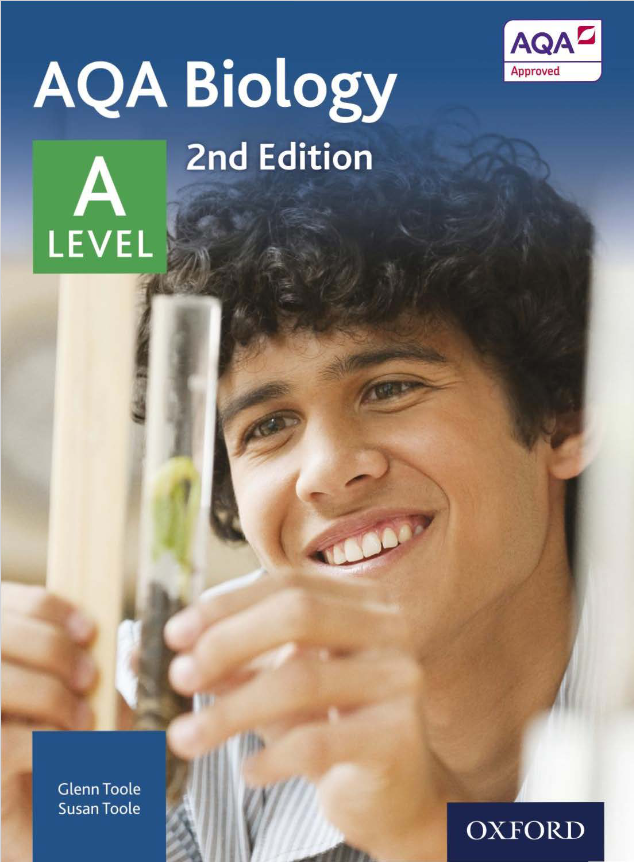 Book cover of AQA Biology A Level by Glenn Toole Book cover of AQA Biology A Level by Glenn Toole
